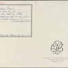 Autograph letter signed to Madame de Staël, 6 June 1814