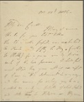 Autograph letter signed to John Cowell, 22 October 1814