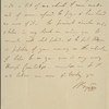 Autograph letter signed to John Cowell, 22 October 1814
