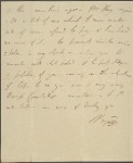 Autograph letter signed to John Cowell, 22 October 1814