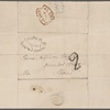 Autograph letter signed to Thomas Jefferson Hogg, 1 January 1815
