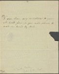 Autograph letter signed to William Whitton, 23 January 1815