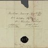Autograph letter signed to William Whitton, 23 January 1815