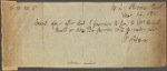 Autograph promissory note signed to Robert Smith, 14 March 1815