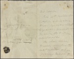 Autograph letter signed to Thomas Jefferson Hogg, 24 April 1815