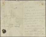 Autograph letter signed to Thomas Jefferson Hogg, 24 April 1815