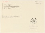 Autograph letter signed to Thomas Jefferson Hogg, 24 April 1815