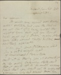 Autograph letter signed to Thomas Jefferson Hogg, 25 April 1815