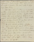 Autograph letter signed to Thomas Jefferson Hogg, 25 April 1815