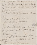 Autograph letter signed to Thomas Jefferson Hogg, 25 April 1815