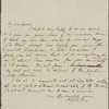 Autograph letter signed to Thomas Jefferson Hogg, 26 April 1815