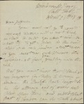 Autograph letter signed to Thomas Jefferson Hogg, 26 April 1815