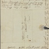 Autograph letter signed to Thomas Jefferson Hogg, 26 April 1815