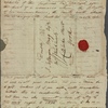 Autograph letter signed to Thomas Jefferson Hogg, [14 November 1811]