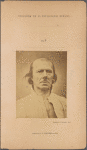 Fig. 3 : Physiological photograph, in repose - the face of an old man who served in numerous electrophysiological experiments, represented by photography in this album