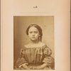 Fig. 5 :  Photograph of a young girl frowning, on whom several electrophysiological experiments were performed