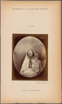Fig. 76 : General view, same nun, with deep sorrow on the left, and with divine ecstatic joy on the right. An extremely sorrowful prayer, by covering the eye, the eyebrow, and the forehead on the left side;