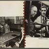 man teaching boys to play billiards