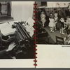woman working at a typewriter