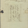 Autograph letter signed to Thomas Jefferson Hogg, [6 Jan 1811]