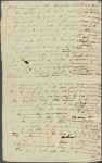 Holograph poem, "It heeds not the tempests," 10 January 1811
