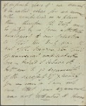 Autograph letter signed to Thomas Jefferson Hogg, 12 January 1811