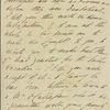 Autograph letter unsigned to Thomas Jefferson Hogg, [?19-21 January 1811]