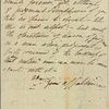 Autograph letter unsigned to Thomas Jefferson Hogg, [?19-21 January 1811]