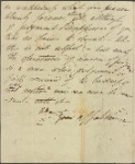 Autograph letter unsigned to Thomas Jefferson Hogg, [?19-21 January 1811]