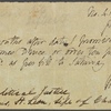 Autograph promissory note signed to James Druce, 26 January 1811