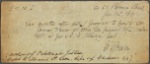 Autograph promissory note signed to James Druce, 26 January 1811
