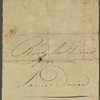 Autograph promissory note signed to James Druce, 26 January 1811