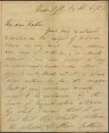 Autograph letter signed to Timothy Shelley, 6 February 1811