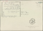 Autograph letter signed to Timothy Shelley, 6 February 1811
