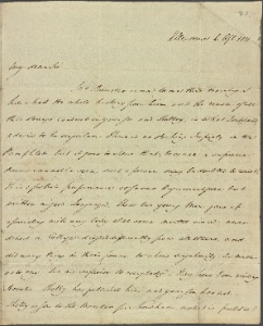 Robert Clarke manuscript material : 1 item