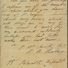 Autograph letter signed to John Joseph Stockdale, [11 April 1811]