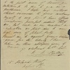 Autograph letter signed to John Hogg, ?12 April 1811