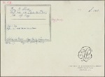 Autograph letter unsigned to Thomas Jefferson Hogg, [?25 April 1811]