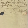 Autograph letter signed to Thomas Jefferson Hogg, [29 April 1811]