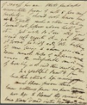 Autograph letter unsigned to Thomas Jefferson Hogg, [8 May 1811]