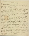 Autograph letter unsigned to Thomas Jefferson Hogg, 17 May 1811