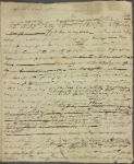 Autograph letter (draft) unsigned to Mrs. Timothy Shelley, ?6-18 July 1811