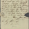 Autograph letter signed to Thomas Jefferson Hogg, [?21 July 1811]