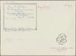 Autograph letter unsigned to Thomas Jefferson Hogg, [?27-29 July 1811]