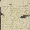 Autograph letter unsigned to Thomas Jefferson Hogg, [?8-9 August 1811]
