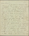 Autograph letter (incomplete) unsigned to Thomas Jefferson Hogg, [15 August 1811]