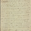 Autograph letter (draft) signed to Mrs. Timothy Shelley, 22 August 1811