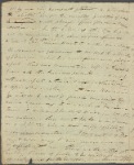 Autograph letter (draft) signed to Mrs. Timothy Shelley, 22 August 1811