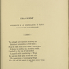 Posthumous Fragments of Margaret Nicholson, late 19th c. reprint, with mounted autograph receipt signed from P. B. Shelley to John Slatter, 23 March 1811