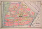 Newark, V. 1, Double Page Plate No. 1 [Map bounded by Centre St., Passaic River, Market St., Broad St.]
